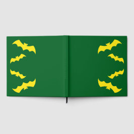 Flying Yellow Halloween Bats Gästböcker