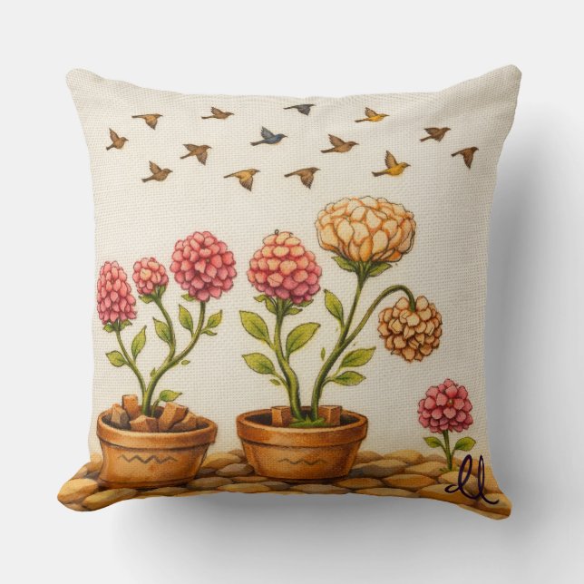 Flykt av hopp kudde (Framsida)