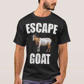 Flykt Geting Scapegoat Djur Huda Humor Ö T Shirt