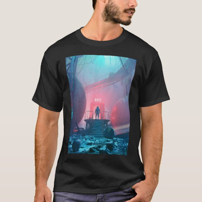 Flykt T Shirt (Framsida)