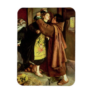 Flykten av en kättare, 1559, 1857 (olja på kanfa magnet