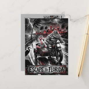 Flykten till Florida Resor Vykort