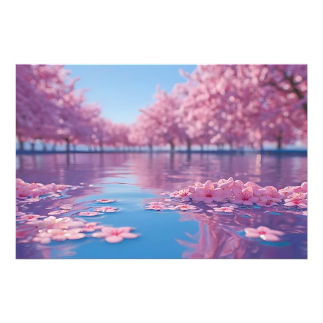Flyktig blomning fototryck (Framsidan)