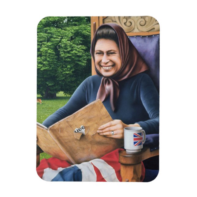 Flykting från England 1975 Magnet (Vertikal)