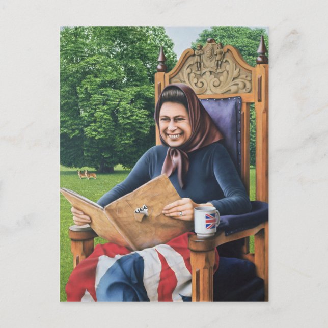 Flykting från England 1975 Vykort (Framsida)