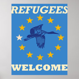 flyktingar poster