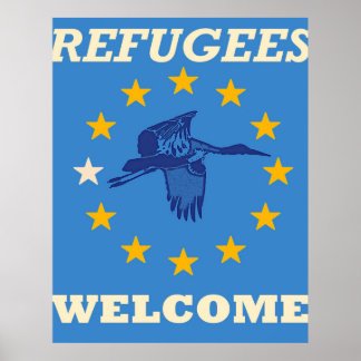 flyktingar poster