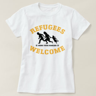 Flyktingvälkomnandet kommer med dina familjer t shirt
