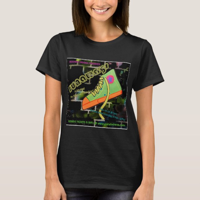 Flyktlogotyp T Shirt (Framsida)