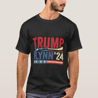 Flynn 2024 Vice President Ta American Back Manar W T Shirt