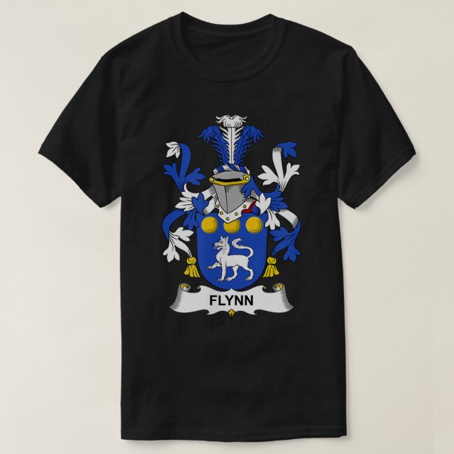 Flynn Jackar av Arm Family Crest T Shirt (Design framsida)