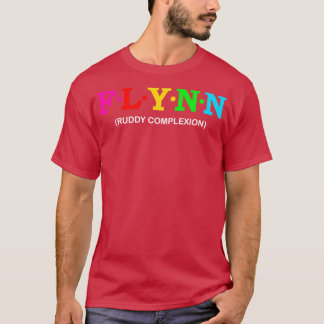 Flynn ruddy-färg 1 t shirt