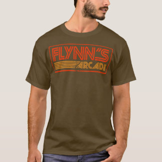Flynns Arcade 80s Retro Tapestry T Shirt