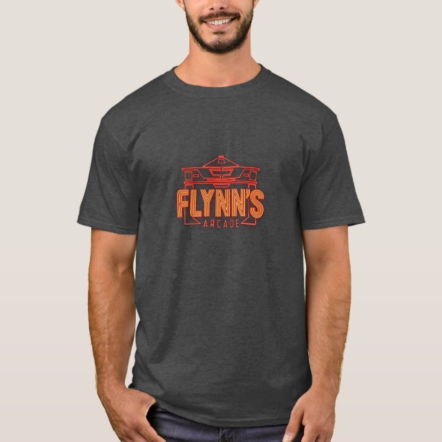 Flynns Arkad retro T Shirt (Framsida)