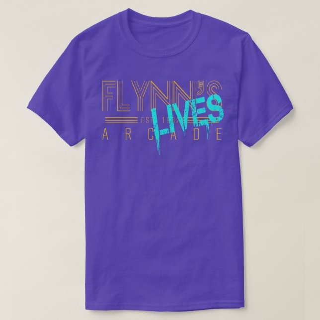 Flynns Lives T Shirt (Design framsida)