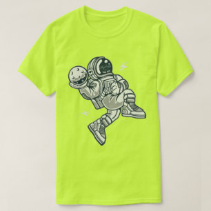 Flyology Astroman säkerhetsgrönt T Shirt