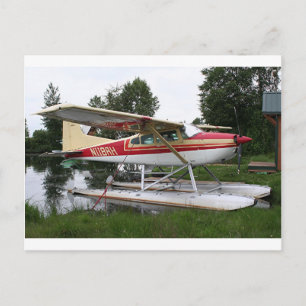 Flyt flygplan 3, Sjö Huva, Anchorage, Alaska, USA Vykort