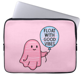 Flyt med bra Vibes söta boodesign Laptop Fodral