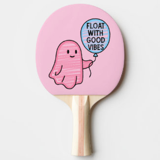 Flyt med bra Vibes söta boodesign Pingisracket