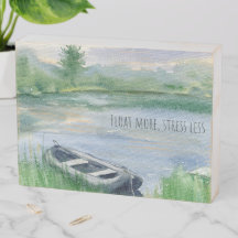 Flyt mer, Stressa färre vattenfärgsguidetecken