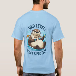 Flyt och skydda - Otter Pappa Funny T-Shirt