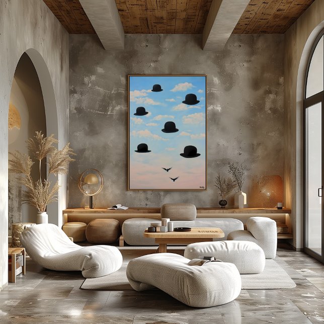 Flyta Bowlareare Hats Dreamscape Art Poster (Skapare uppladdad)