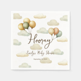 Flyta Bubblor Äventyr Pappersservett