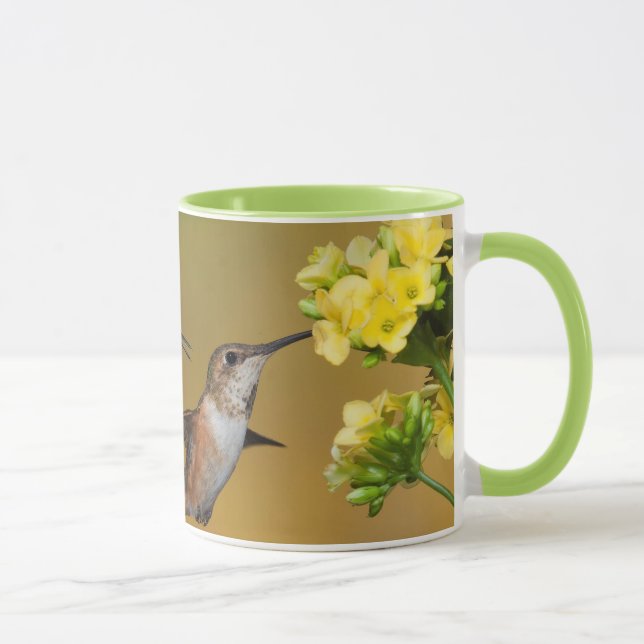Flyta den Rufous hummingbirden Mugg (Höger)