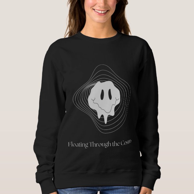 Flyta genom kosmogerna t shirt (Framsida)