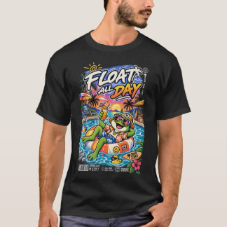 Flyta hela dagen – Chill Groda Sommar Vibes T Shirt