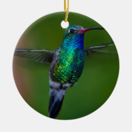 Flyta hummingbirden julgransprydnad keramik