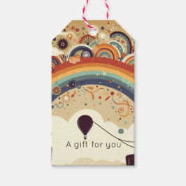 Flyta in i Horisont Presentetikett