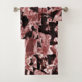 Flyta kopparblad eller klibbiga på mörkens bakgrun