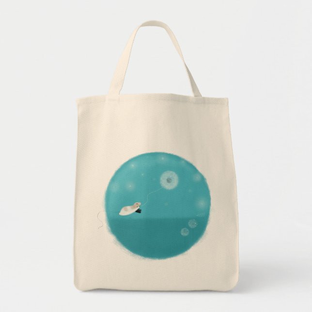 Flyta Marty Grocerty Totebag Tygkasse (Framsidan)
