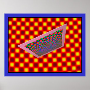 Flyta optisk bild av Bild Poster