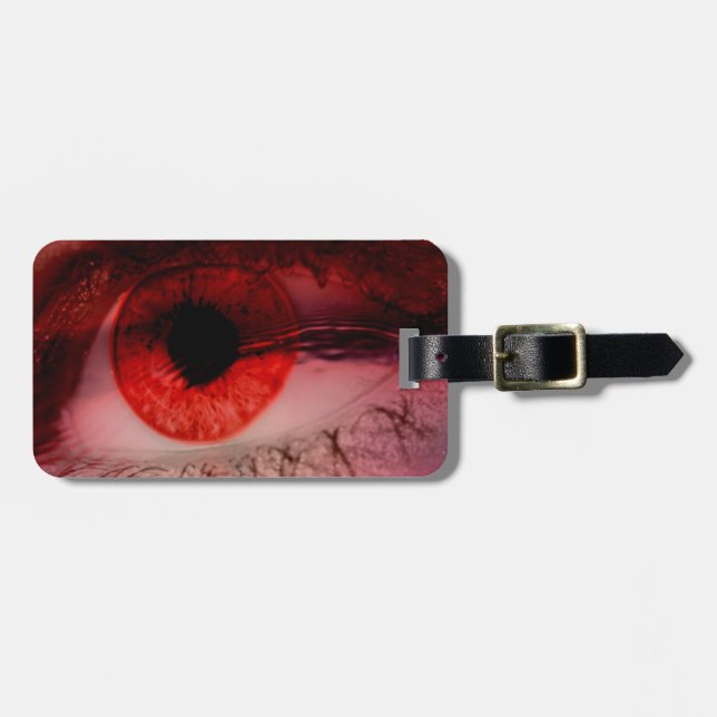 Flyta Red Öga Art Bagagebricka (Horisontell Framsida)