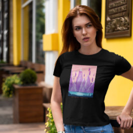 Flyta Sten Fantasy liggande T Shirt