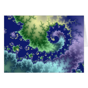 Flyta ut - Fractalkortet Hälsningskort