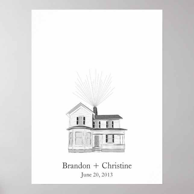 Flyta vägbok för hemfingeravtryck poster (Framsidan)