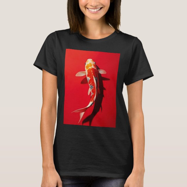 Flytande Accor aKoi Serenitet T Shirt (Framsida)