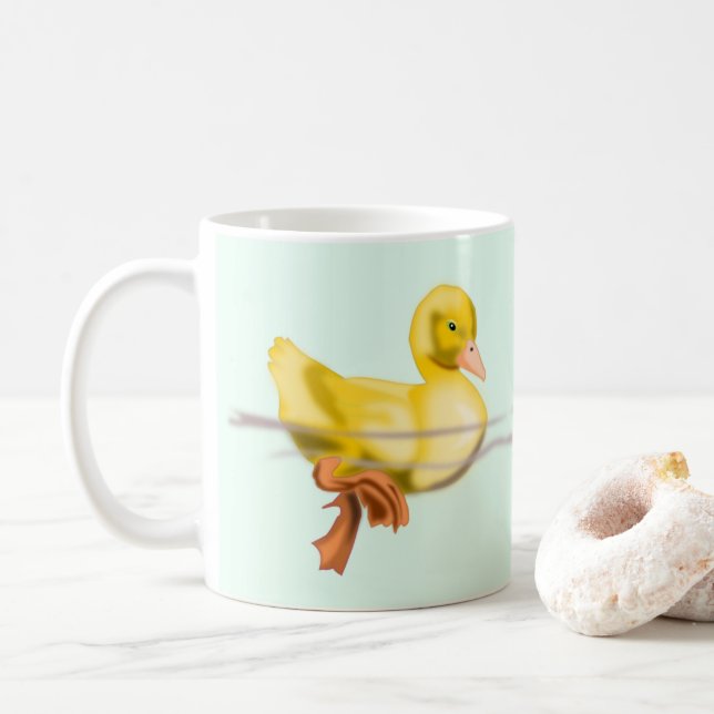 Flytande Anka Mugg (Med munk)