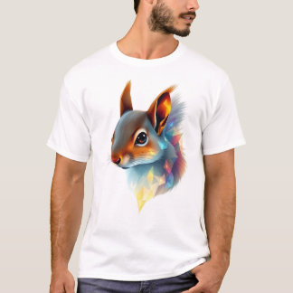 Flytande Ansikte Art T Shirt