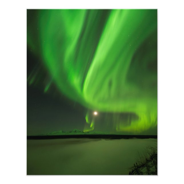 Flytande Aurora Fototryck (Framsidan)