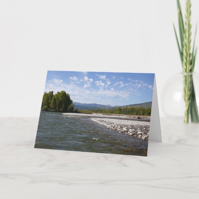 Flytande av Snake River I Kort (Framsida)