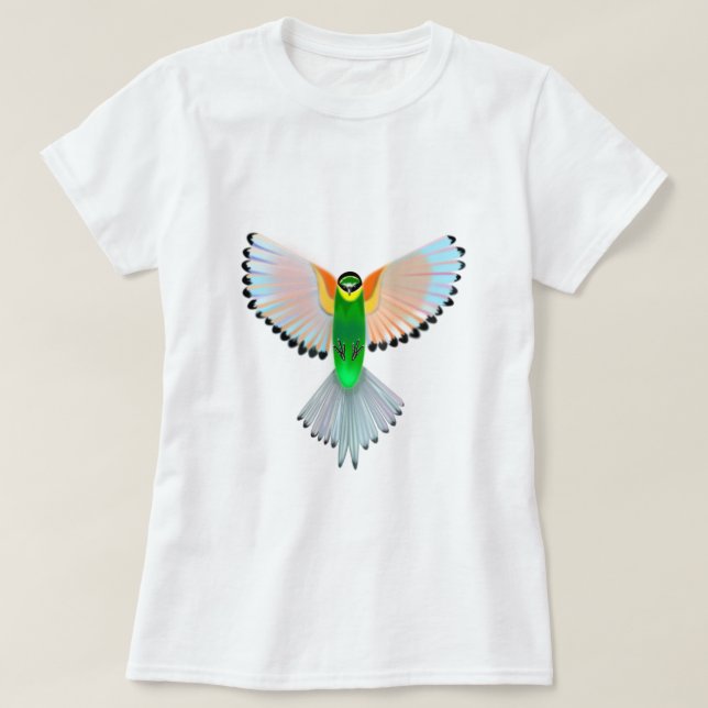 Flytande Bird T-Shirt (Design framsida)