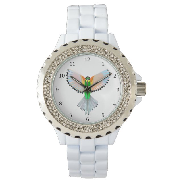 Flytande Bird Watch Armbandsur (Framsida)