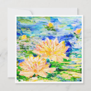 Flytande blommor