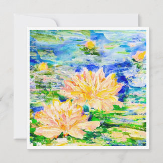 Flytande blommor