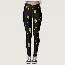 Flytande blommor leggings