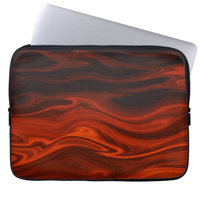 Flytande brand av Shirley Taylor Laptop Fodral (Framsidan)